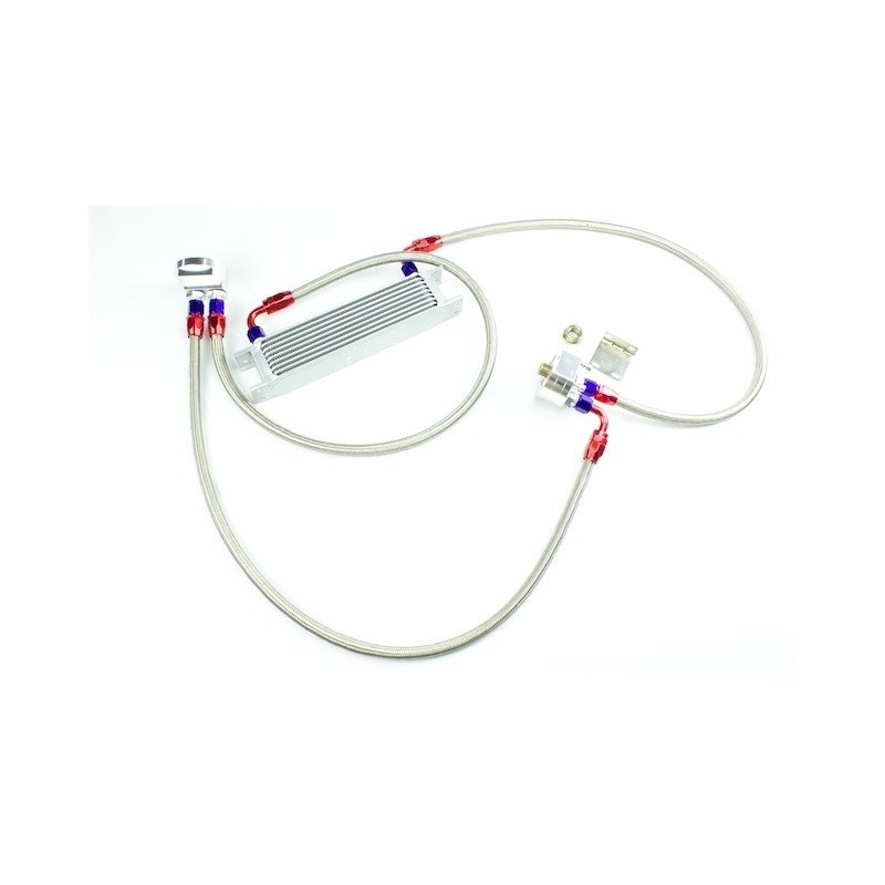 Kit oil cooler 9 rows with filter deported Kit oil cooler 9 rows with filter deported
