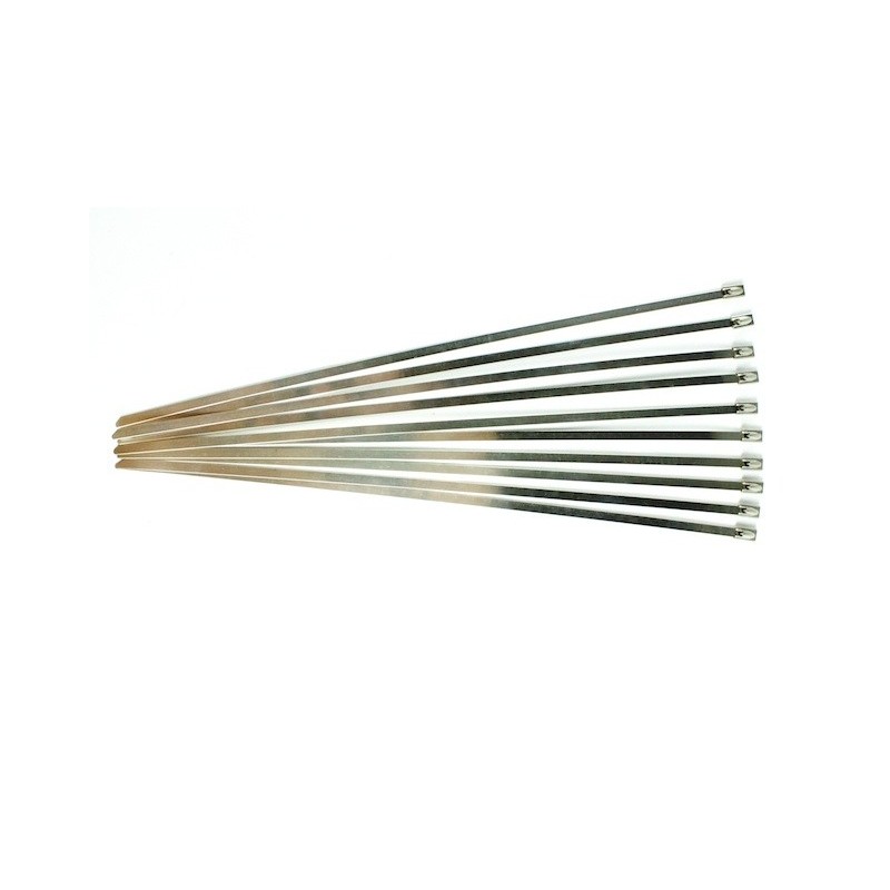 Lot de 10 colliers en acier inoxidable pour bande thermique Lot de 10 colliers en acier inoxidable pour bande thermique
