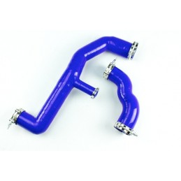 Kit tubi silicone boost con trapuntatura per la Valvola di scarico e morsetto T Bulloni per RENAULT 5 GT TURBO 