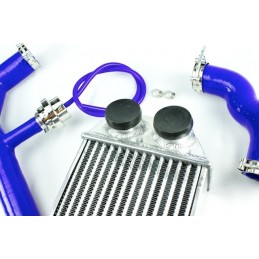 Kit durites silicones de suralimentation + Dump Valve type Forge +échangeur groupe A pour RENAULT 5 GT TURBO 