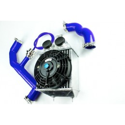 Durites silicones de suralimentation + Dump Valve type Forge + échangeur groupe A pour RENAULT 5 GT TURBO 
