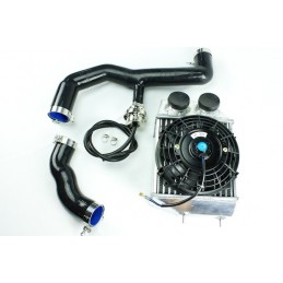 Durites silicones de suralimentation + Dump Valve type Forge + échangeur groupe A pour RENAULT 5 GT TURBO 