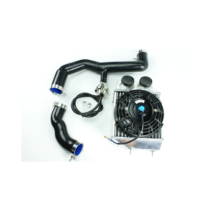 Durites silicones de suralimentation + Dump Valve type Forge + échangeur groupe A pour RENAULT 5 GT TURBO Durites silicones de suralimentation + Dump Valve type Forge + échangeur groupe A pour RENAULT 5 GT TURBO
