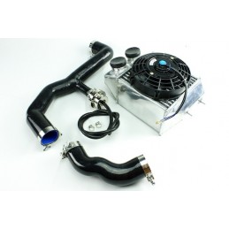 Durites silicones de suralimentation + Dump Valve type Forge + échangeur groupe A pour RENAULT 5 GT TURBO 