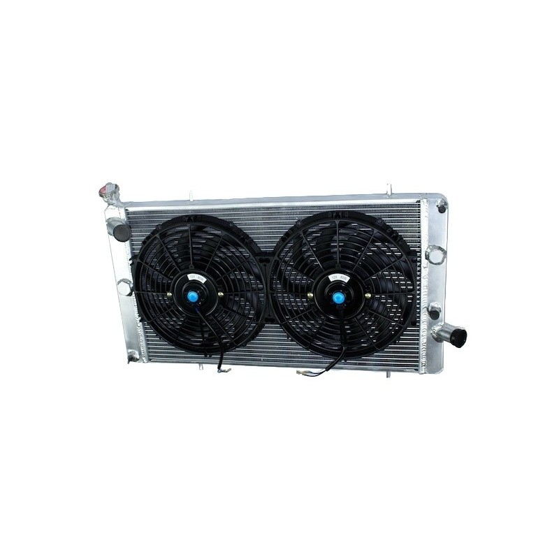 Pack radiator Aluminum PEUGEOT 309 GTI and 2 fans dishes Pack radiator Aluminum PEUGEOT 309 GTI and 2 fans dishes