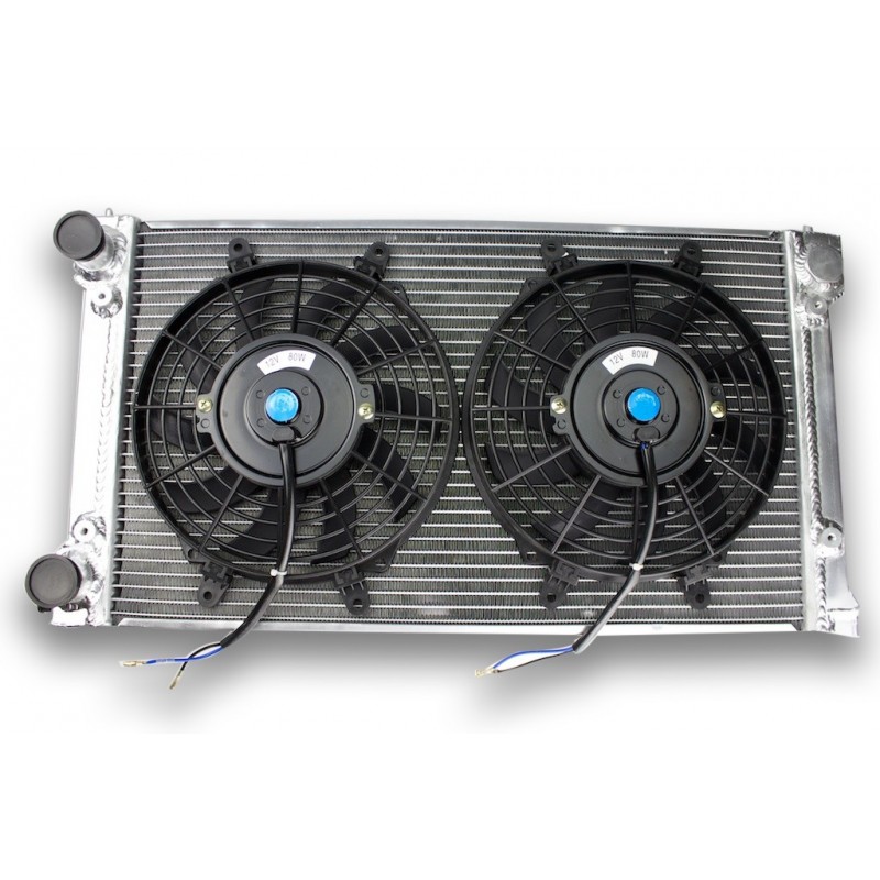 Aluminium Radiator VW GOLF GTI 8S en 2 fans gerechten Aluminium Radiator VW GOLF GTI 8S en 2 fans gerechten