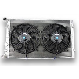 Radiatore in Alluminio VOLKSWAGEN GOLF GTI MK4 E SEAT LEON+ fan piatti