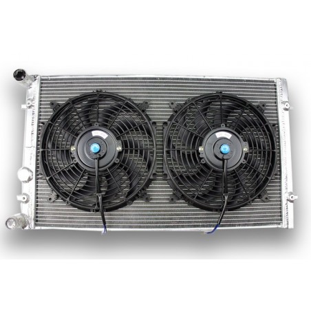Radiator Aluminum VOLKSWAGEN GOLF GTI MK4 AND SEAT LEON+ fans dishes