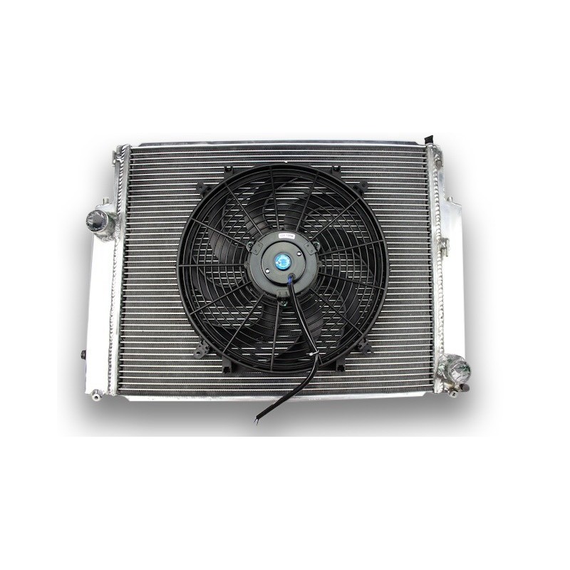 Radiador de Aluminio de BMW M3 E36 de ventilador y tv Radiador de Aluminio de BMW M3 E36 de ventilador y tv
