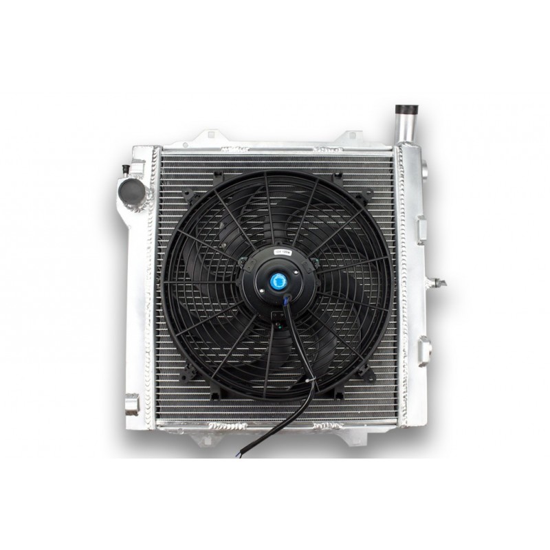 Radiateur Aluminium BMW M3 E30 et ventilateur plat