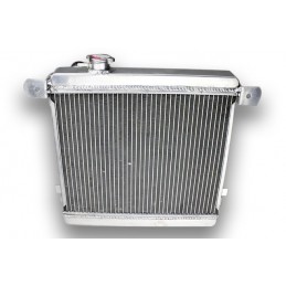 Radiator Aluminum FIAT 128 ABARTH and fan tv
