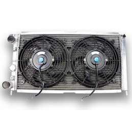Radiator Aluminum FIAT PUNTO GT TURBO 1.4, and 2 fans dishes