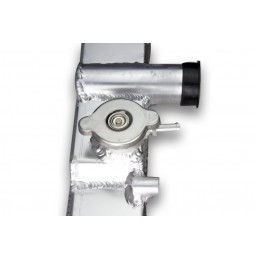 Aluminiowa chłodnica MITSUBISHI LANCER EVO 7 8 9 i wentylatory dania