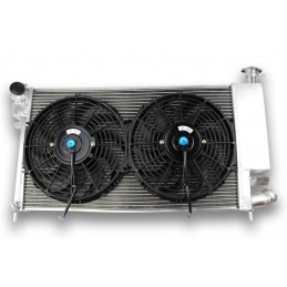 Pack Radiator Aluminum PEUGEOT 306 16S and CITROEN ZX VOLCANE + fans dishes
