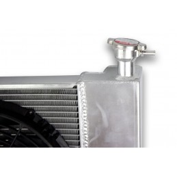 Pakiet Aluminiowy Radiator PEUGEOT 306 16S i CITROEN ZX VOLCANE + wentylatory dania