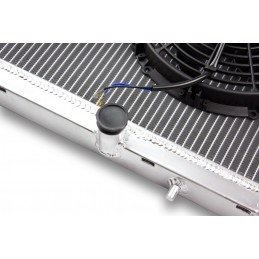 Pakiet Aluminiowy radiator PEUGEOT 307 RC i CITROEN XSARA VTS + wentylator dania