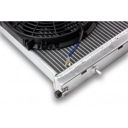 Pack Aluminium radiator PEUGEOT 307 RC en CITROEN XSARA VTS + ventilator gerechten