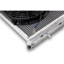 Pakiet Aluminiowy radiator PEUGEOT 307 RC i CITROEN XSARA VTS + wentylator dania