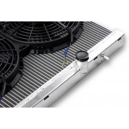 Pakiet Aluminiowy radiator PEUGEOT 307 RC i CITROEN XSARA VTS + wentylator dania
