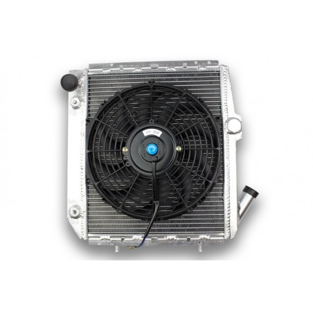 Radiateur Aluminium RENAULT 5 GT TURBO 40mm et ventilateur plat 290mm