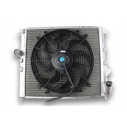 Radiator and Aluminum fan flat-RENAULT CLIO 16S / WILLIAMS