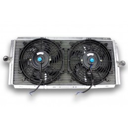 Radiator and Aluminum fan plate for ALPINE A610 V6 TURBO EUROPACUP