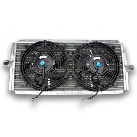 Radiator and Aluminum fan plate for ALPINE A610 V6 TURBO EUROPACUP