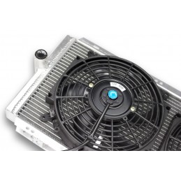 Radiator and Aluminum fan plate for ALPINE A610 V6 TURBO EUROPACUP