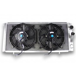 Radiateur Aluminium et ventilateurs pour RENAULT R21 2L TURBO