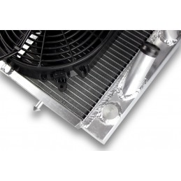 Radiateur Aluminium et ventilateurs pour RENAULT R21 2L TURBO