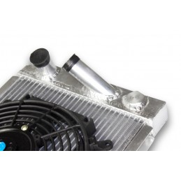 Radiateur Aluminium et ventilateurs pour RENAULT R21 2L TURBO