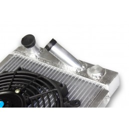 Radiator and Aluminum fan for RENAULT R21 2L TURBO