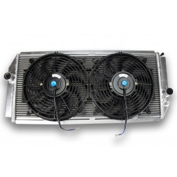 Aluminium Radiator en fans voor de ALPINE A610 V6 TURBO