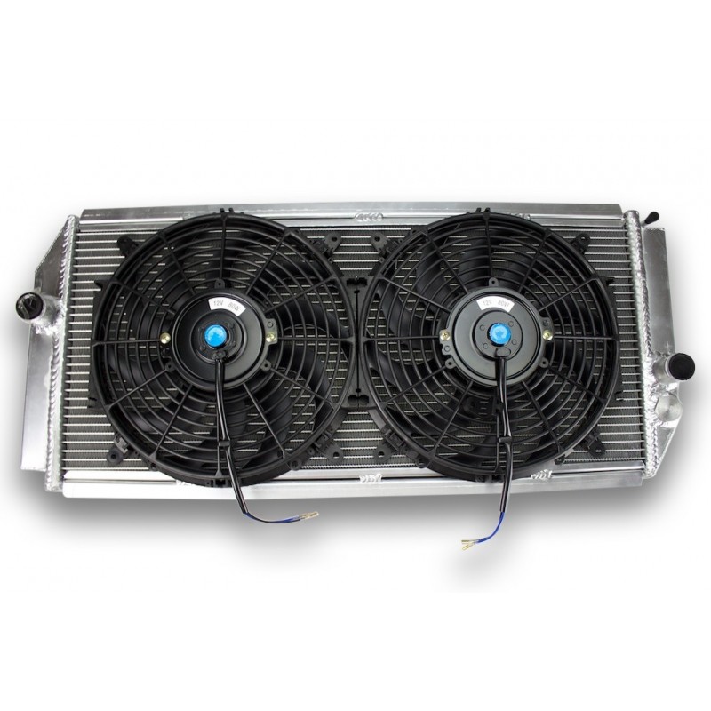 Radiateur Aluminium et ventilateurs pour ALPINE A610 V6 TURBO