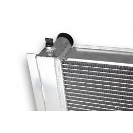 Aluminium Radiator, van voor naar ALPINE A110 en R8 GORDINI