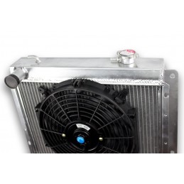 Radiatore posteriore in Alluminio e ventola piastra per ALPINE A110 e R8 GORDINI