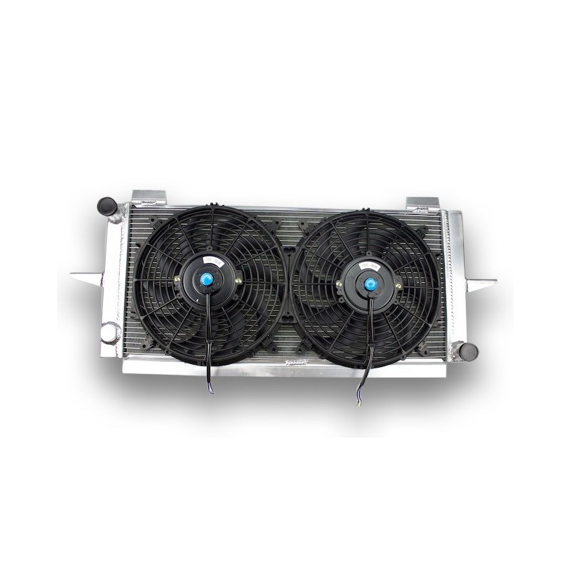 Radiateur Aluminium et ventilateurs plats FORD ESCORT SIERRA COSWORTH RS 500 Radiateur Aluminium et ventilateurs plats FORD ESCORT SIERRA COSWORTH RS 500