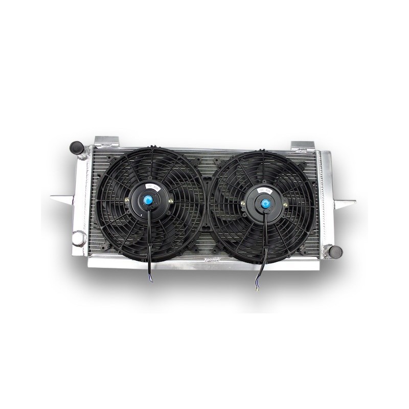 Radiator Aluminum and fans, dishes, FORD ESCORT SIERRA COSWORTH RS 500