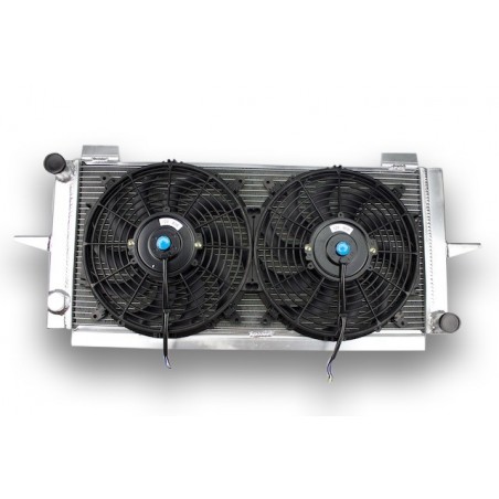 Radiator Aluminum and fans, dishes, FORD ESCORT SIERRA COSWORTH RS 500
