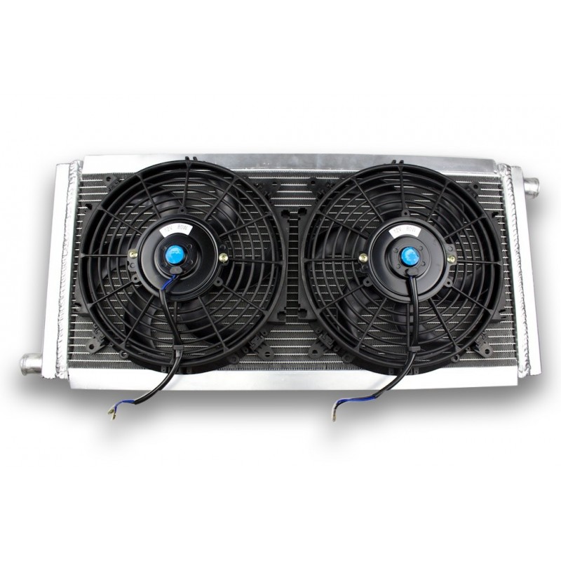 Radiator Aluminum and fans, dishes, LOTUS ELISE EXIGE and OPEL SPEEDSTER