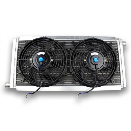 Radiator Aluminum and fans, dishes, LOTUS ELISE EXIGE and OPEL SPEEDSTER