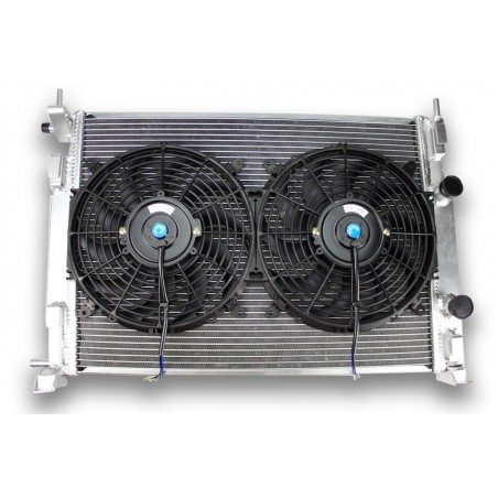 Radiator Aluminum and fans, dishes, RENAULT MEGANE RS 225