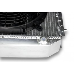 Radiateur Aluminium et ventilateur plat RENAULT 5 GT TURBO 70mm