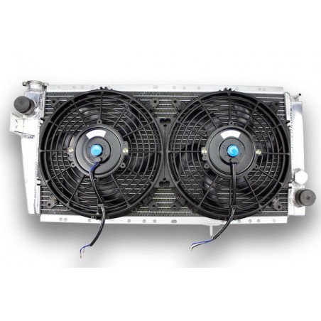 Radiator Aluminium and fan for RENAULT 5 ALPINE TURBO