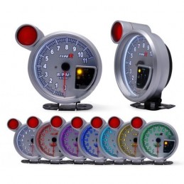 Tachometer 7-color-in-127mm diameter