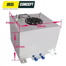 Serbatoio carburante in alluminio 20L