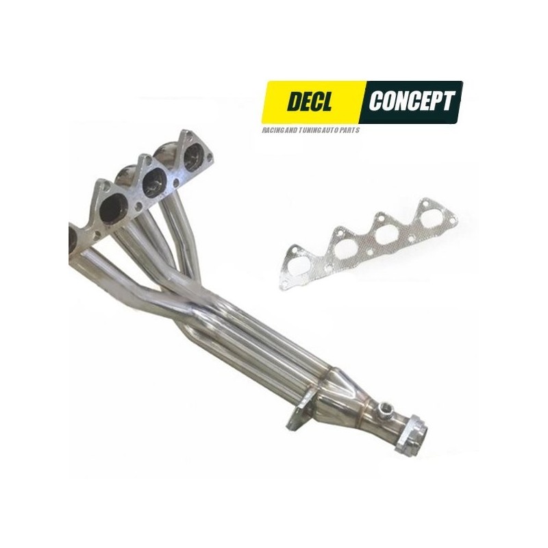 Collettore di scarico in acciaio inox 4-in-1 per HONDA CIVIC EM1 B16 dal 99 al 2000