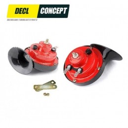 Pair of 12V 110 DB type snail Horn