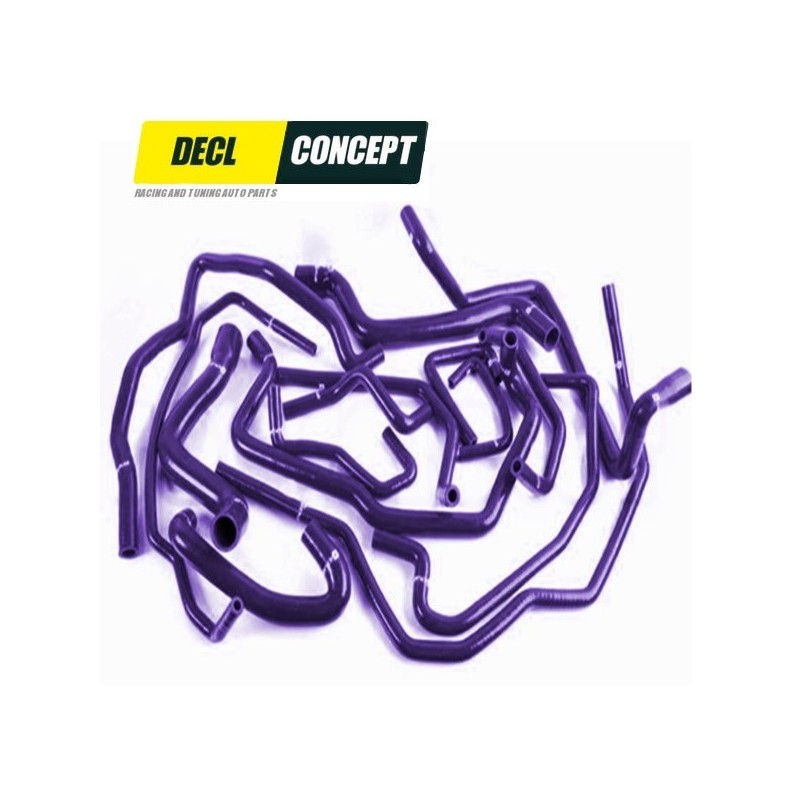 Kit de durites silicones RENAULT 5 GT TURBO Kit de durites silicones RENAULT 5 GT TURBO