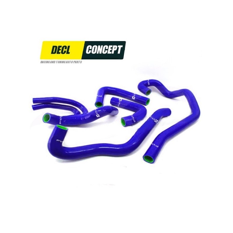 Kit de 5 durites silicones PEUGEOT 106 16S ou CITROEN SAXO VTS Kit de 5 durites silicones PEUGEOT 106 16S ou CITROEN SAXO VTS